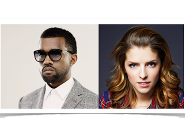男女大不同：Kanye West & Anna Kendrick