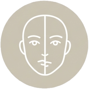 臉型左右不對稱 ICON